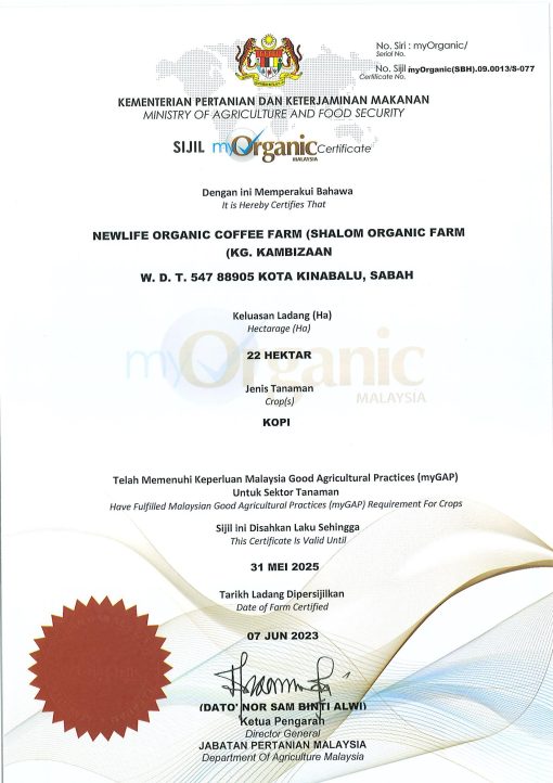 Coffee Enema - Organic Sabah 250gm Powdered Grains, Lightly Roasted, Certified Organic, Detoxifies Liver - Image 11