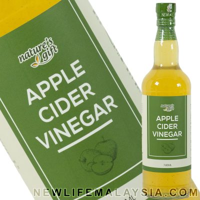 Organic Apple Cider Vinegar - 740ml for Detox, Immune Support & Digestive Health NewLife