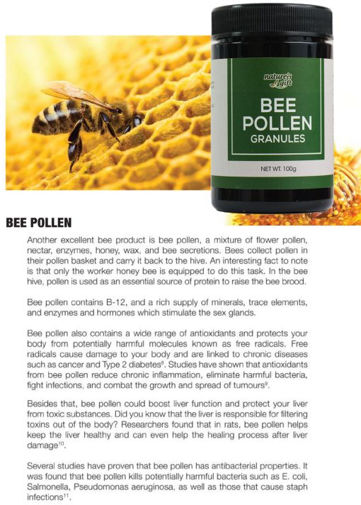 Organic Bee Pollen Granules - 100g Nutrient Rich, Boosts Energy, Immune Support, Protein Source - Image 6