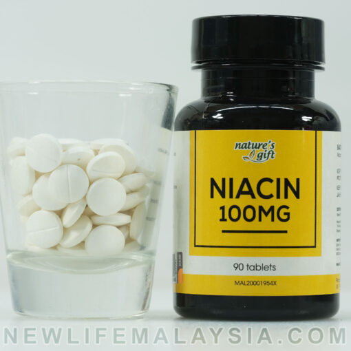 Niacin (Vitamin B3) - 90 Tablets, Supports Circulation, Skin Health, Nervous System, Digestion - Image 2