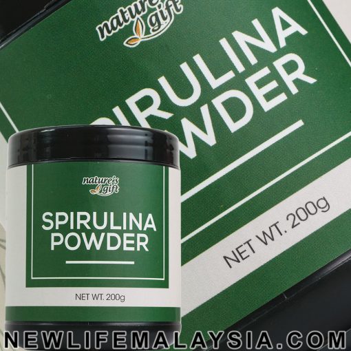 Spirulina Powder 200gm - High Protein Vitamins Iron Antioxidants Boosts Immunity Energy Vegan Friendly Chlorophyll