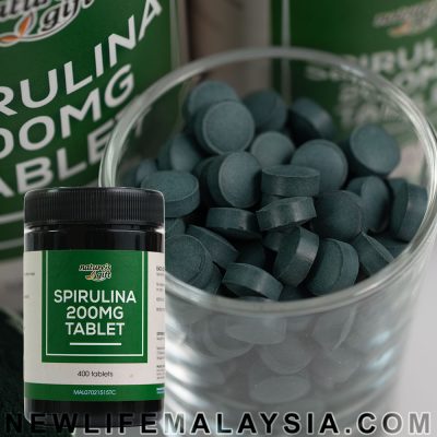 Spirulina Tablets 80gm - High Protein Vitamins Iron Antioxidants Boosts Immunity Energy Vegan Friendly Chlorophyll