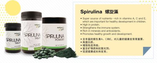 Spirulina Tablets 200gm - High Protein Vitamins Iron Antioxidants Boosts Immunity Energy Vegan Friendly Chlorophyll - Image 4